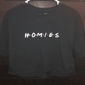H.O.M.I.E.S crop top